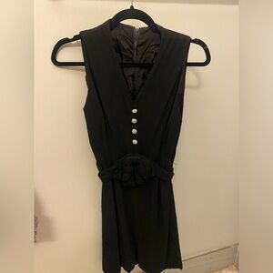 Vintage black mini dress